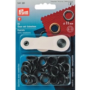 Bild på Öljetter Prym 11mm Svart Oxid 15-pack.