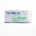 Bild på You Make Me Happy Tag - Etikett 12-pack