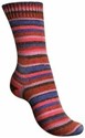 Bild på Regia Sock yarn, sockgarn, Design Kaffe Fassett 4ply 100g 3863 smolder