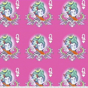 Bild på Tula Pink Curiouser and Curiouser ”Alice i underlandet” The red Queen PWTP160.DAYDREAM