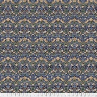 Bild på William Morris Mini Strawberry Thief PWWM002 NAVYX