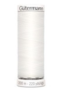 Bild på Gutermann  sytråd ” alla tygers tråd” Färg 800 200 meter 100% polyester 