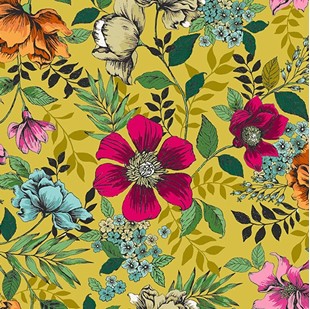 Bild på Jewel Tones 2424.Y Yellow Floral