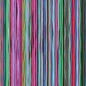 Bild på Eggplant Skinny Stripe Fiesta Horses by Laurel Burch Collection