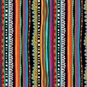 Bild på Multi Folkscape STripe Digitally Printed 10432-99