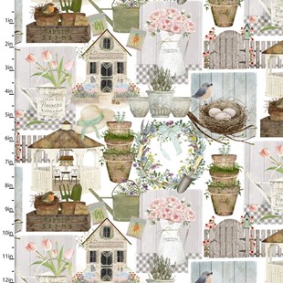 Bild på Touch of Spring by Beth Albert 18750-WHT