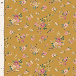 Bild på Chic Escape Daisyfield Mustard