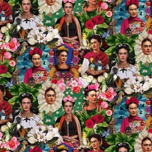 Bild av Multi Collage Of Women's Portraits Frida