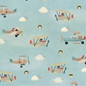 Bild på Flying High Baby Blue Little Adventurer by Paintbrush Studio 120-22978