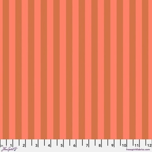 Bild på Neon Tent Stripe - Lunar Neon True Colors Tula Pink PWTP069.LUNAR