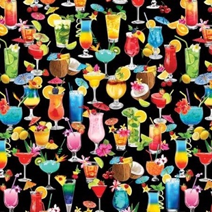 Bild på Black Tropical Drinks 12906B-12