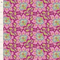 Bild på 100502 Flowermarket Plum Bloomsville collection from Tilda.