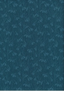 Bild på Liberty Fabrics - Snowdrop Spot 1666876A Indigo Delphinium